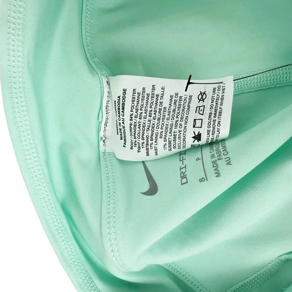 NIKE Women's Dri-FIT Ace Pleated Golf Shorts NWT Mint Foam Tennis Green Skort - Picture 15 of 15